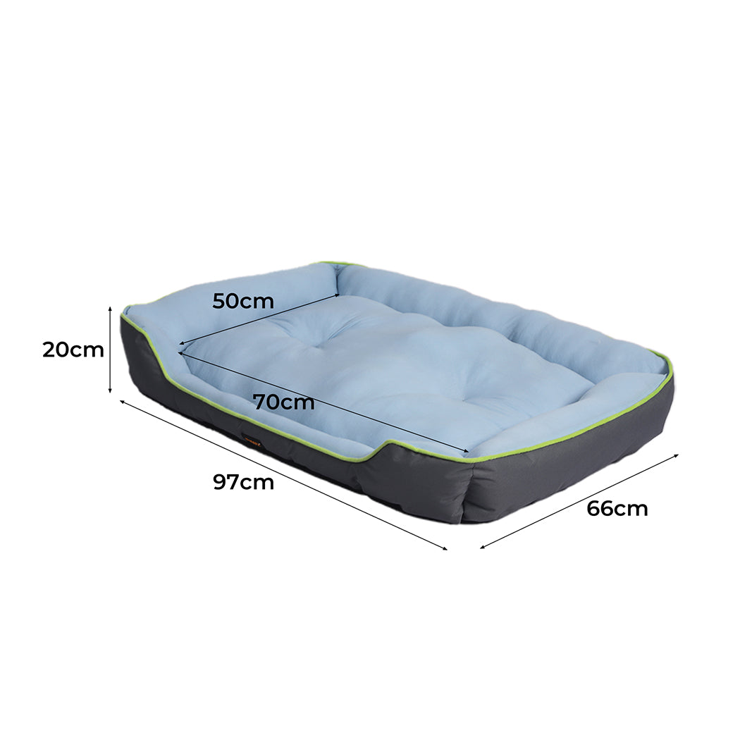 PaWz Pet Cooling Bed Sofa Mat Bolster Large-1942353085301133314