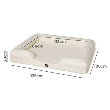 PaWz Memory Foam Pet Sofa Bed-1942353800199278594