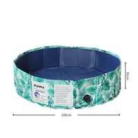 PaWz 100cm Pet Dog Swimming Pool Cat L Large-1942352750927024130