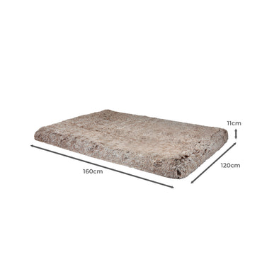 PaWz Dog Mat Pet Calming Bed Memory XXL Coffee XX-Large-1942352742114791426