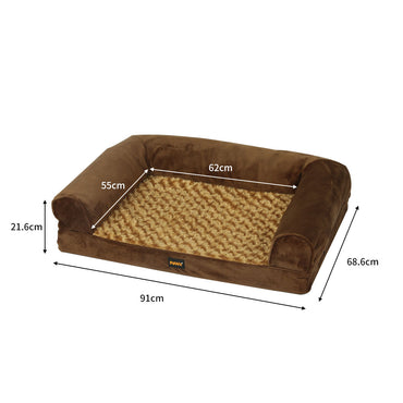 PaWz Pet Bed Sofa Dog Bedding Soft Warm L-1942353670511398914