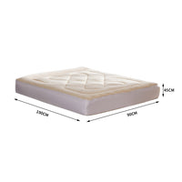 DreamZ Mattress Topper 100% Wool Underlay Single