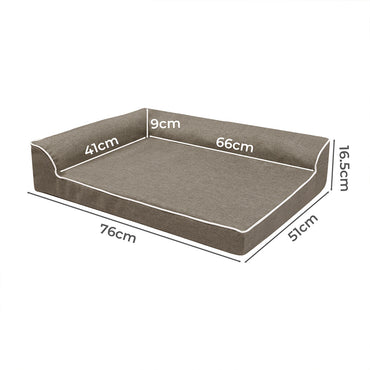 Pawz Orthopedic Dog Bed M Coffee-1942353668259057666