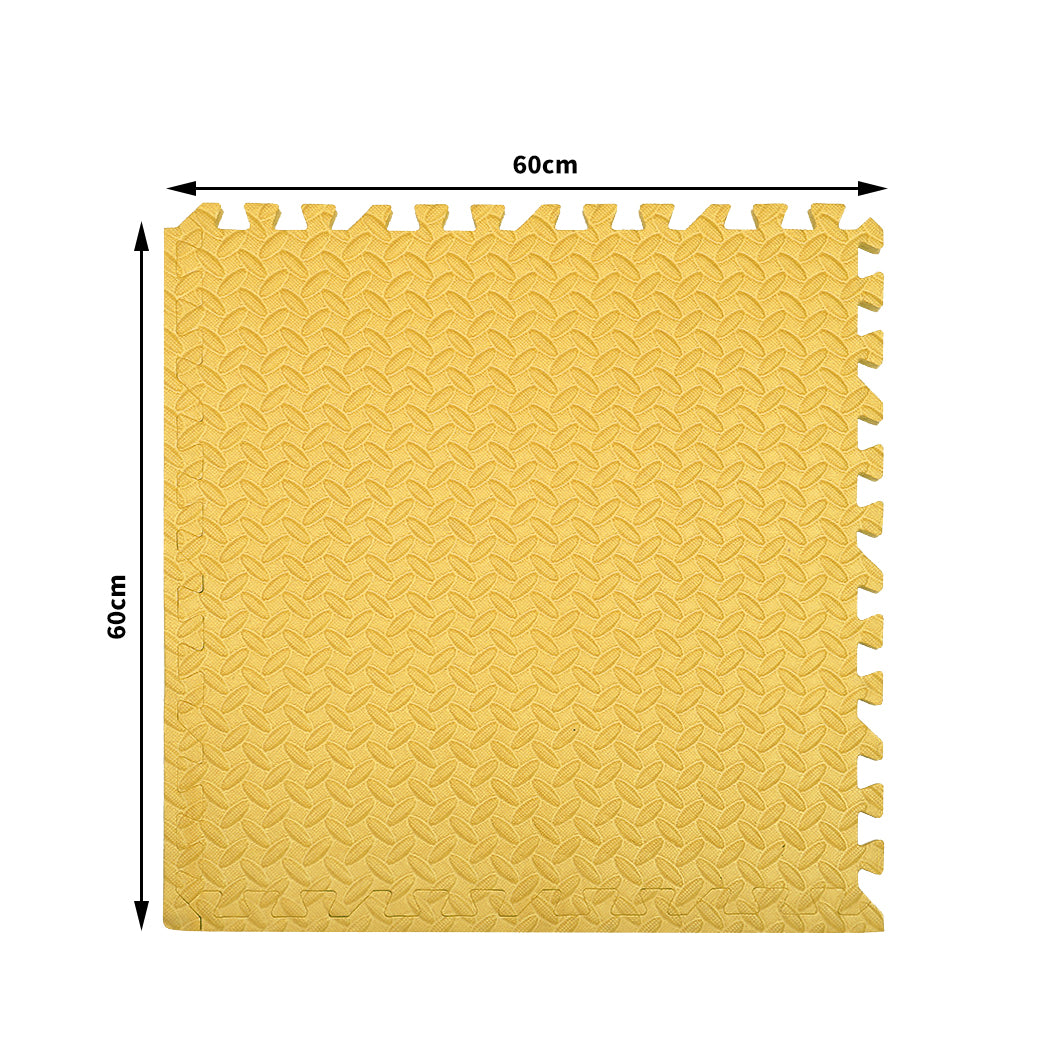 Bopeep EVA Foam Kids Play Mat Floor Yellow