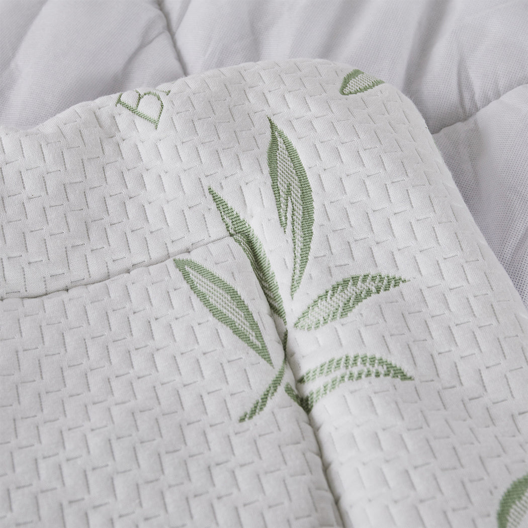 Dreamz Bamboo Pillowtop Mattress Topper King