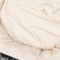 PaWz Pet Dog Calming Bed Warm Soft Plush XL X-Large-1942352739245887491