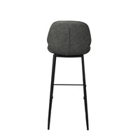 Levede 2x Bar Stool Barstools Counter Grey