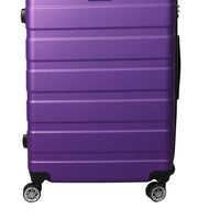 Slimbridge 3PC Luggage sets Suitcase Purple