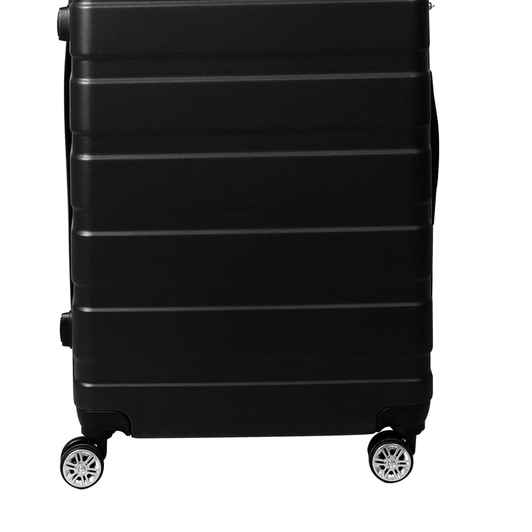 Slimbridge 3PC Luggage sets Suitcase Black