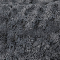 PaWz Calming Dog Bed Warm Soft Plush L Dark Grey Large-1942352744648151043