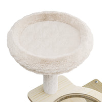 Pawz Cat Tree Tower Scratcher Wood Condo House 120cm-1942353719345680387