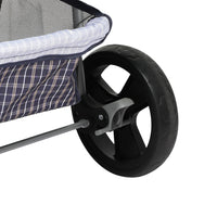 PaWz Large Pet Stroller Dog Cat Carrier Plaid-1942352820149817347