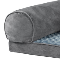 PaWz Pet Bed Sofa Dog Bedding Soft Warm XL Cover Grey Cover X-Large