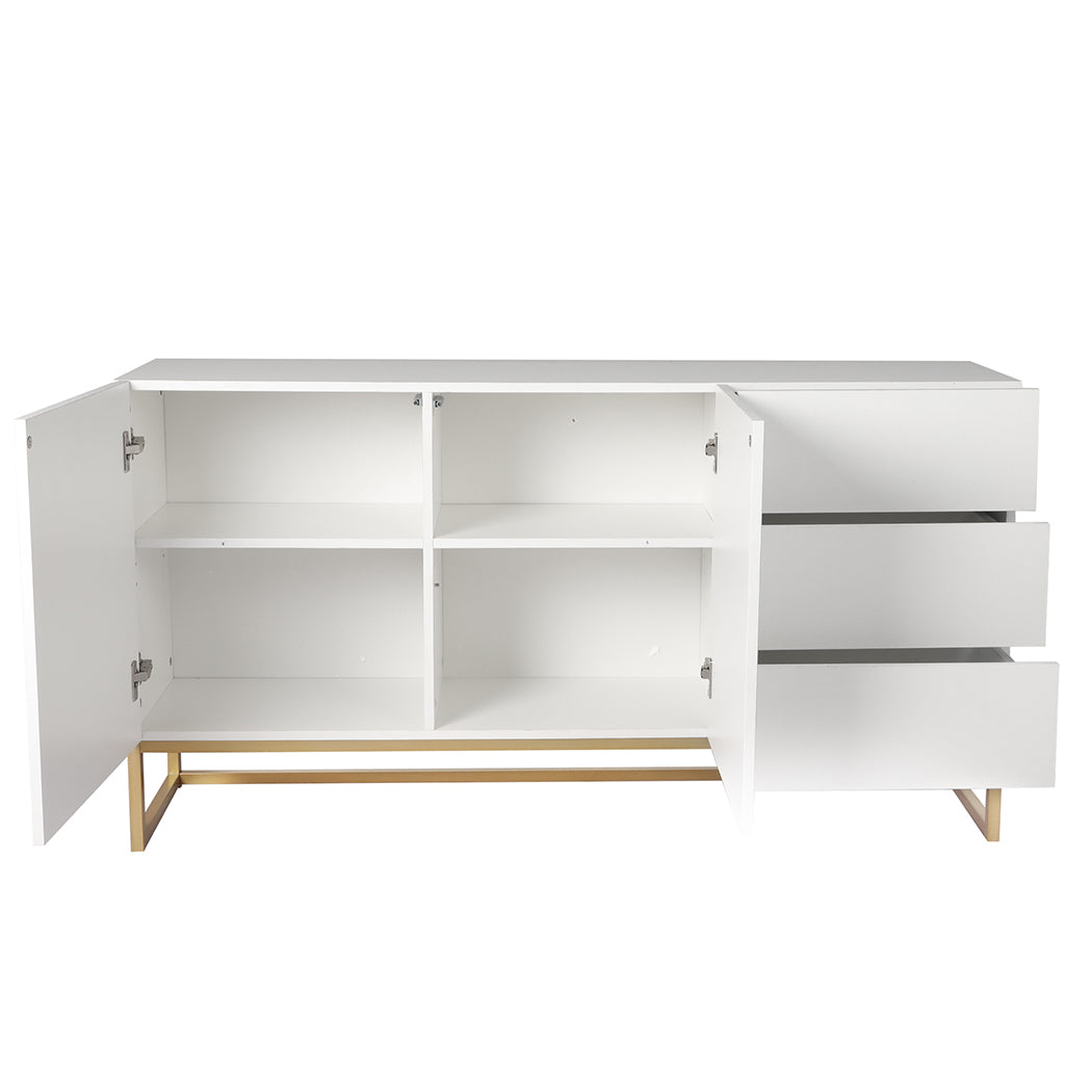 Levede Buffet Sideboard Storage Cabinet White