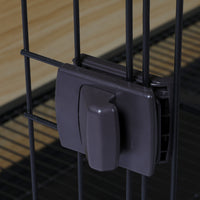 PaWz Wooden Wire Dog Kennel Side End M Medium-1942352752487305219