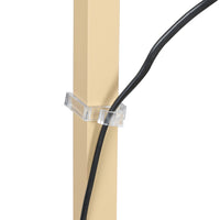 EMITTO Floor Lamp LED Storage Shelf Khaki