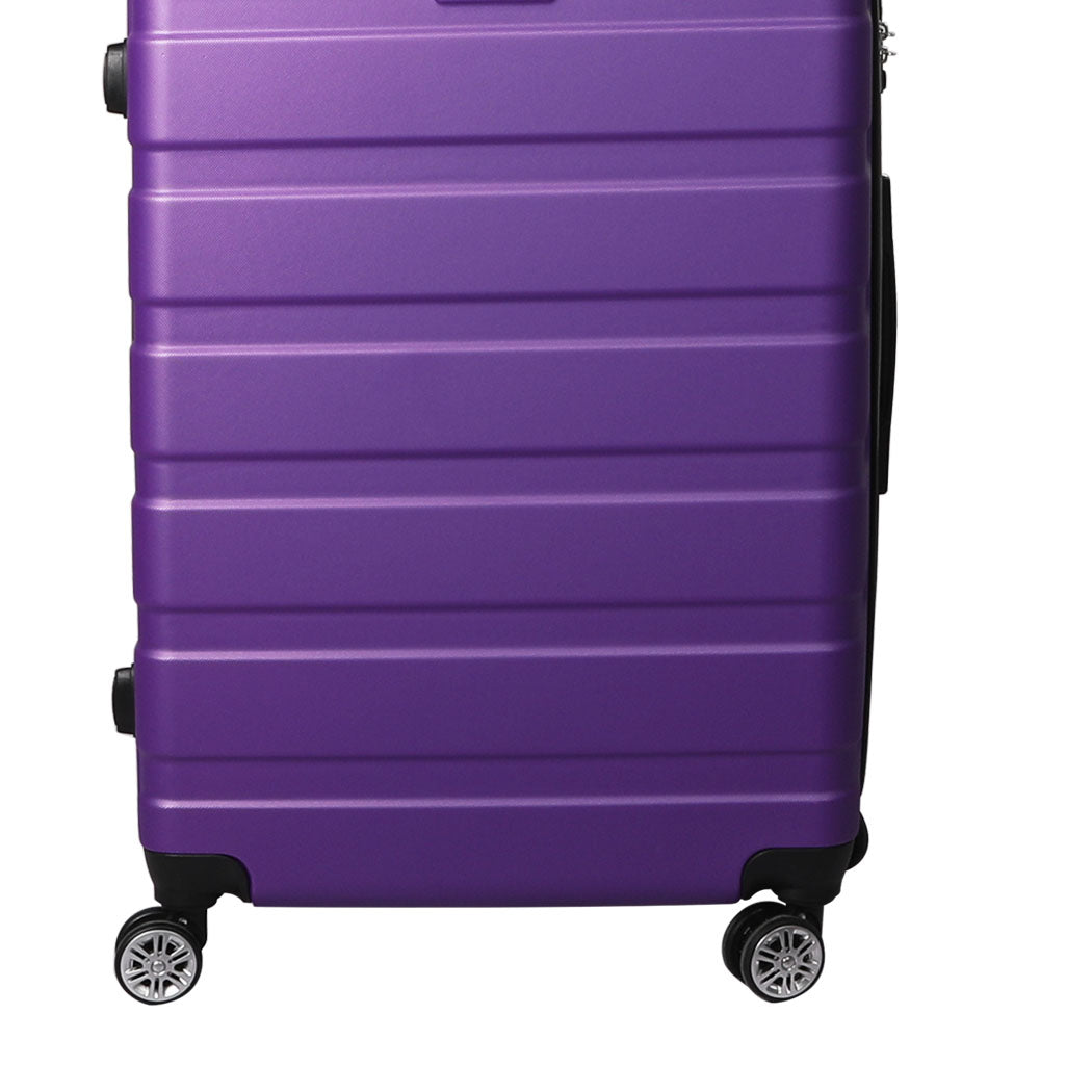 Slimbridge 28" Luggage Case Suitcase Purple 28 inch