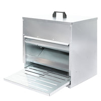 PaWz 10KG Auto Chicken Feeder Dispenser Galvanised Steel-1942353692590215171