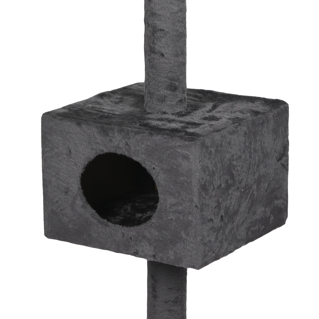 PaWz Cat Scratching Post Tree Condo Grey-1942352735714283524