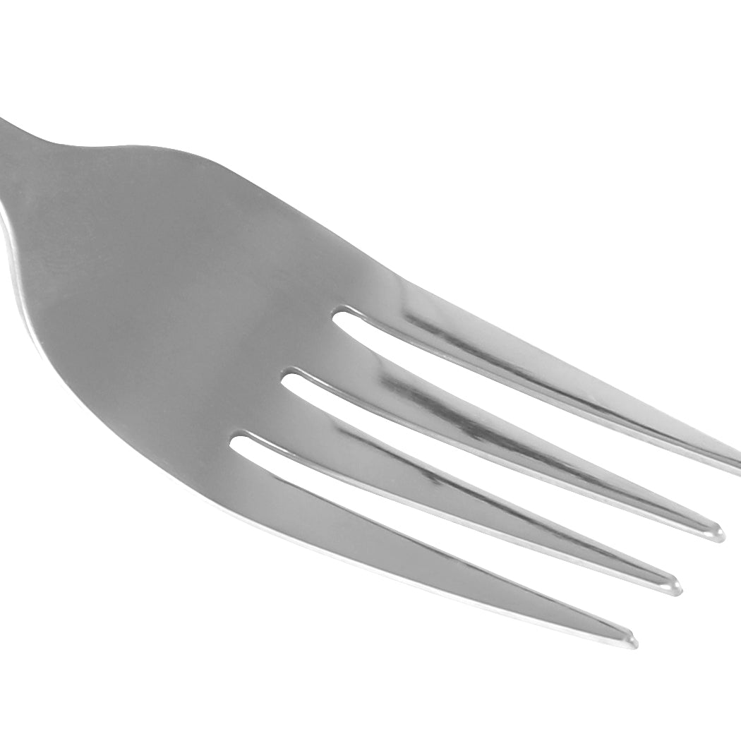 Cutlery Set Stainless Steel Knife Fork Silver