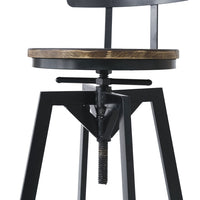 Levede 1x Bar Stool Industrial Adjustable