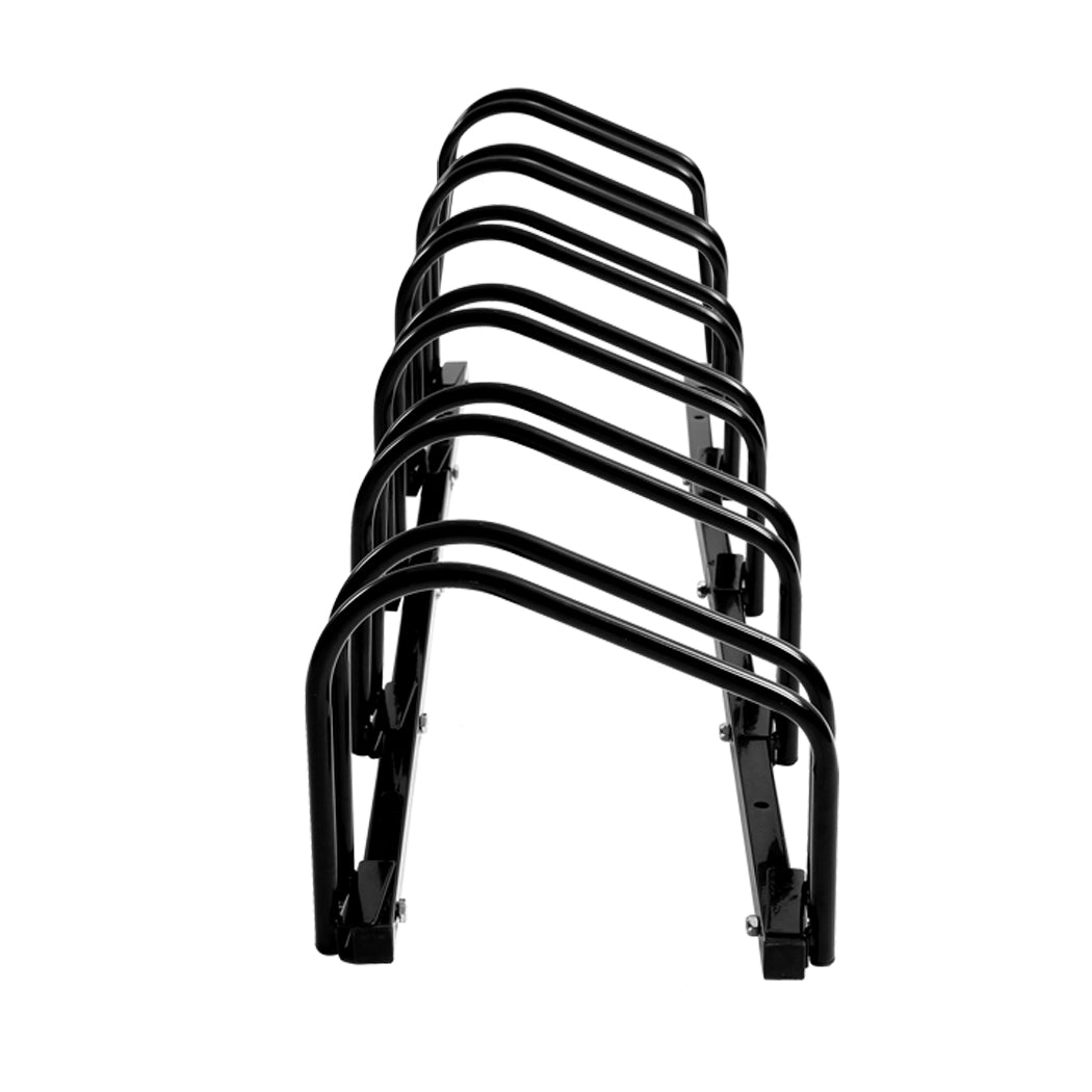 6 Bikes Stand Bicycle Bike Rack Floor