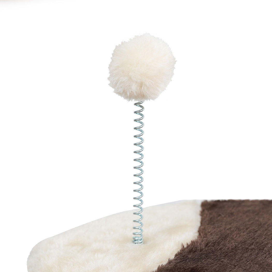 PaWz Cat Scratching Post Tree Condo Beige-1942352735965941764