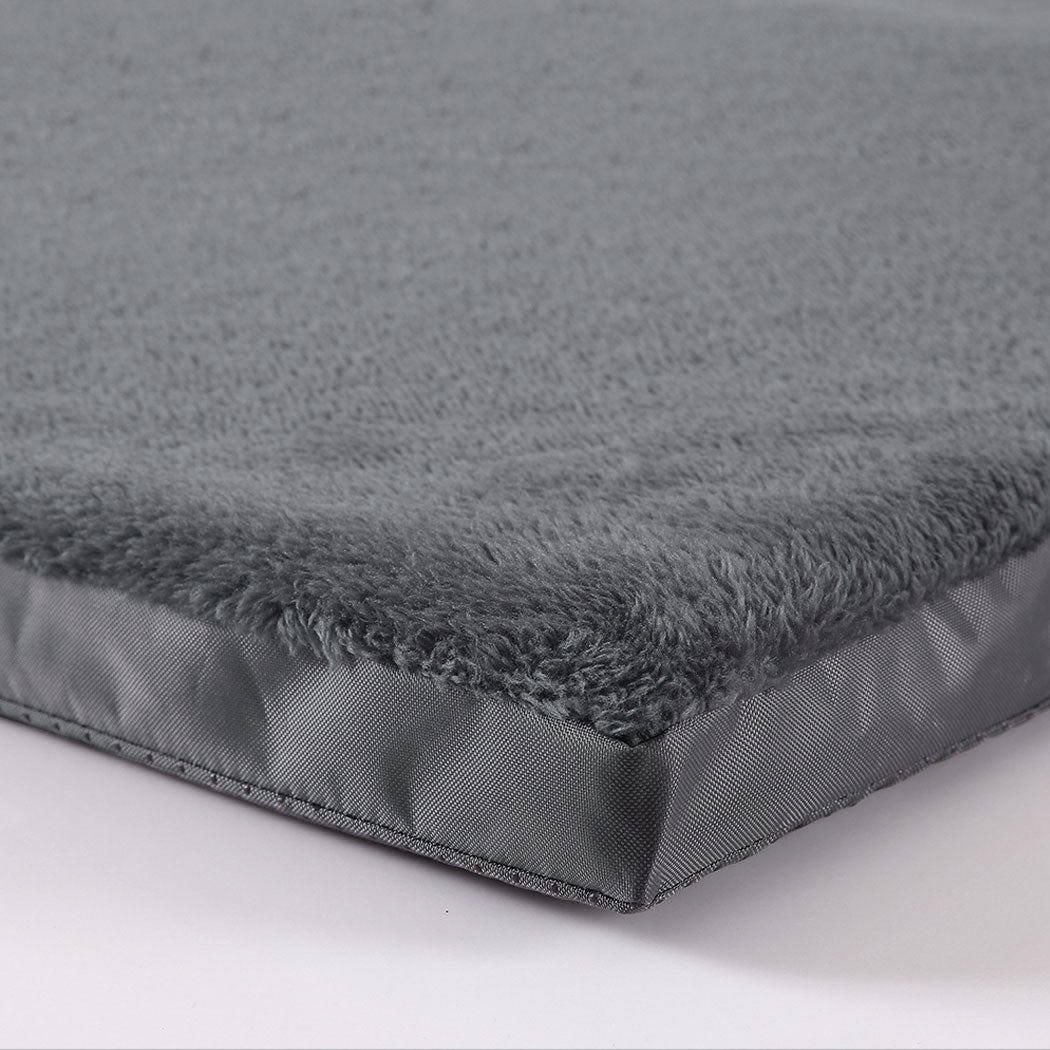 PaWz Pet Bed Foldable Dog Puppy Beds Grey Large-1942353251991162884