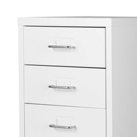 Levede Office Cabinet 8 Drawer Drawers White