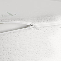 DreamZ Bedding Wedge Pillow Memory Foam White 19