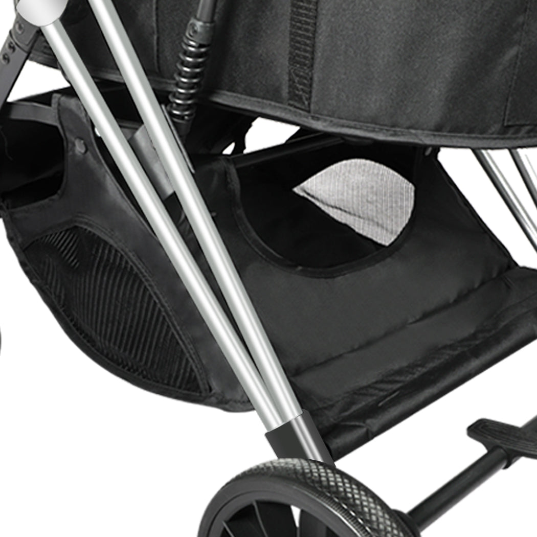 PaWz 4 Wheels Pet Stroller Dog Cat Pram-1942352822020476933