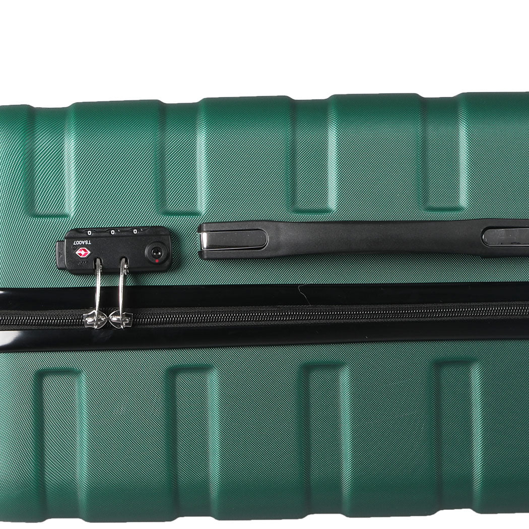 Slimbridge 24" Luggage Case Suitcase Green 24 inch