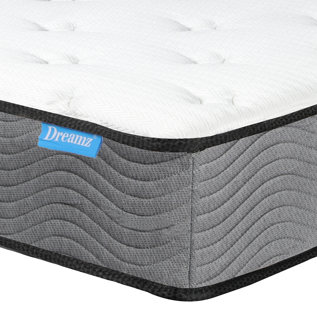 Dreamz Spring Mattress Pocket Bed Top Double