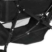PaWz Pet Stroller Dog Cat Carrier Foldable Black-1942352821340999685