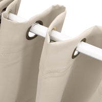 2x Blockout Curtains Panels 3 Layers Beige CD1003-132X213-GR