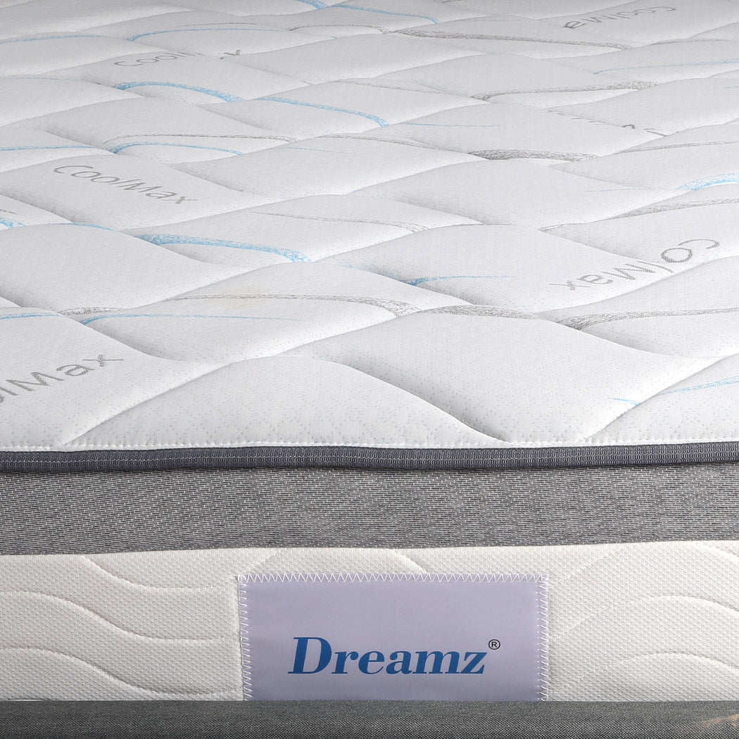 Dreamz Spring Mattress Bed Pocket Tight King Single