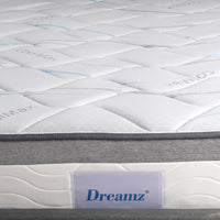 Dreamz Spring Mattress Bed Pocket Tight King Single