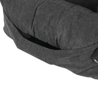 PaWz Pet Car Booster Seat Dog Protector L Grey Large-1942352753179365381