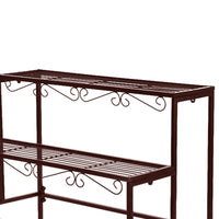 Levede Plant Stand 3 Tier Rectangle