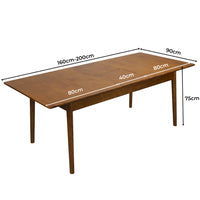 Levede Dining Table Extendable 1.6-2M