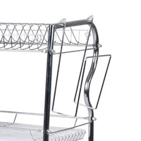 TOQUE Dish Rack Drying Drainer Cup Holder