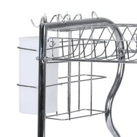 TOQUE Dish Rack Drying Drainer Cup Holder