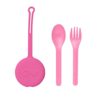 Omiebox Omiepod 3 PCE Cutlery Set Mint Green