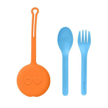 Omiebox Omiepod 3 PCE Cutlery Set Mint Green