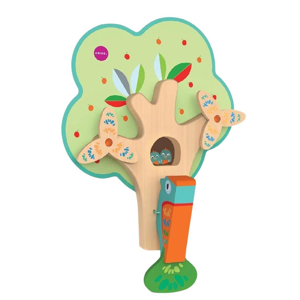 Oribel VertiPlay Wall Toy: Busy Woodpecker knocker