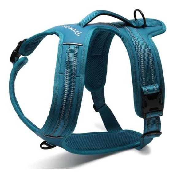 True Love Heavy Duty Sports Dog Harness - Blue, XS-1831155626504491008