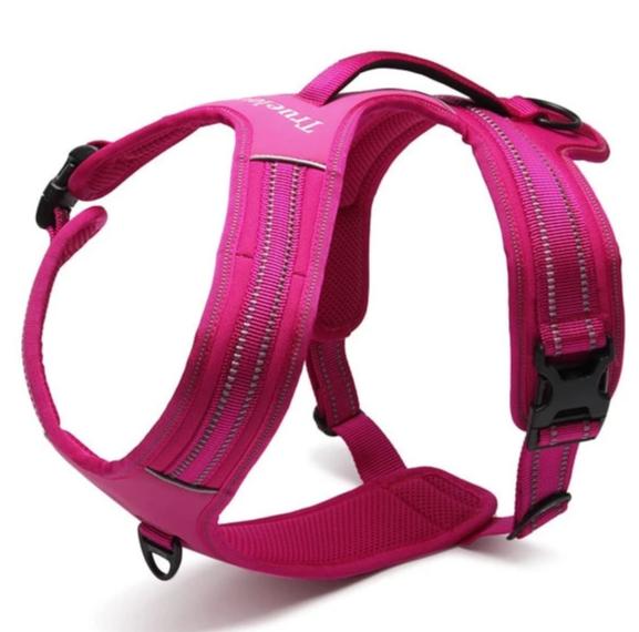 True Love Heavy Duty Sports Dog Harness - Pink, S-1831155627456598016