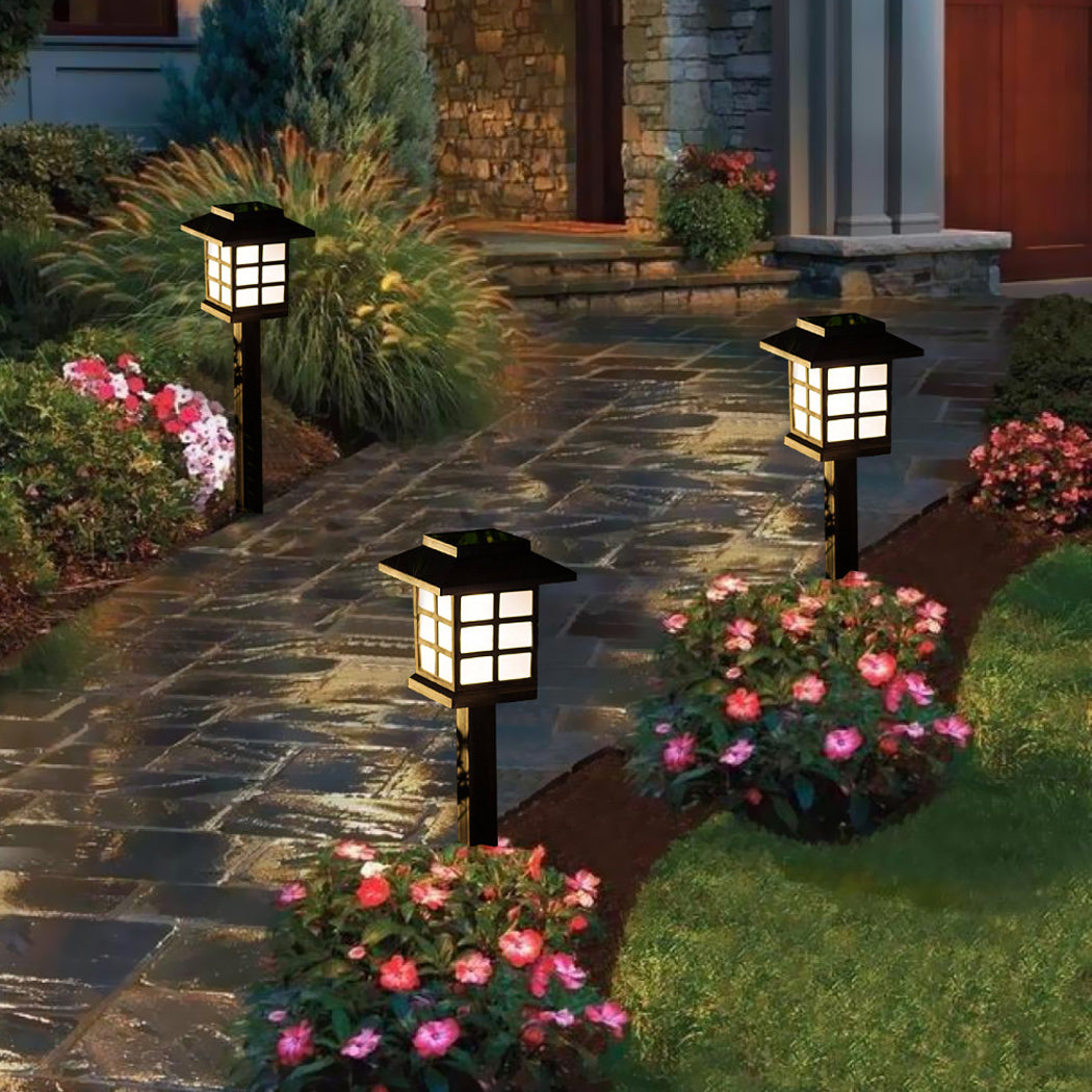 EMITTO 12x LED Solar Power Garden Landscape