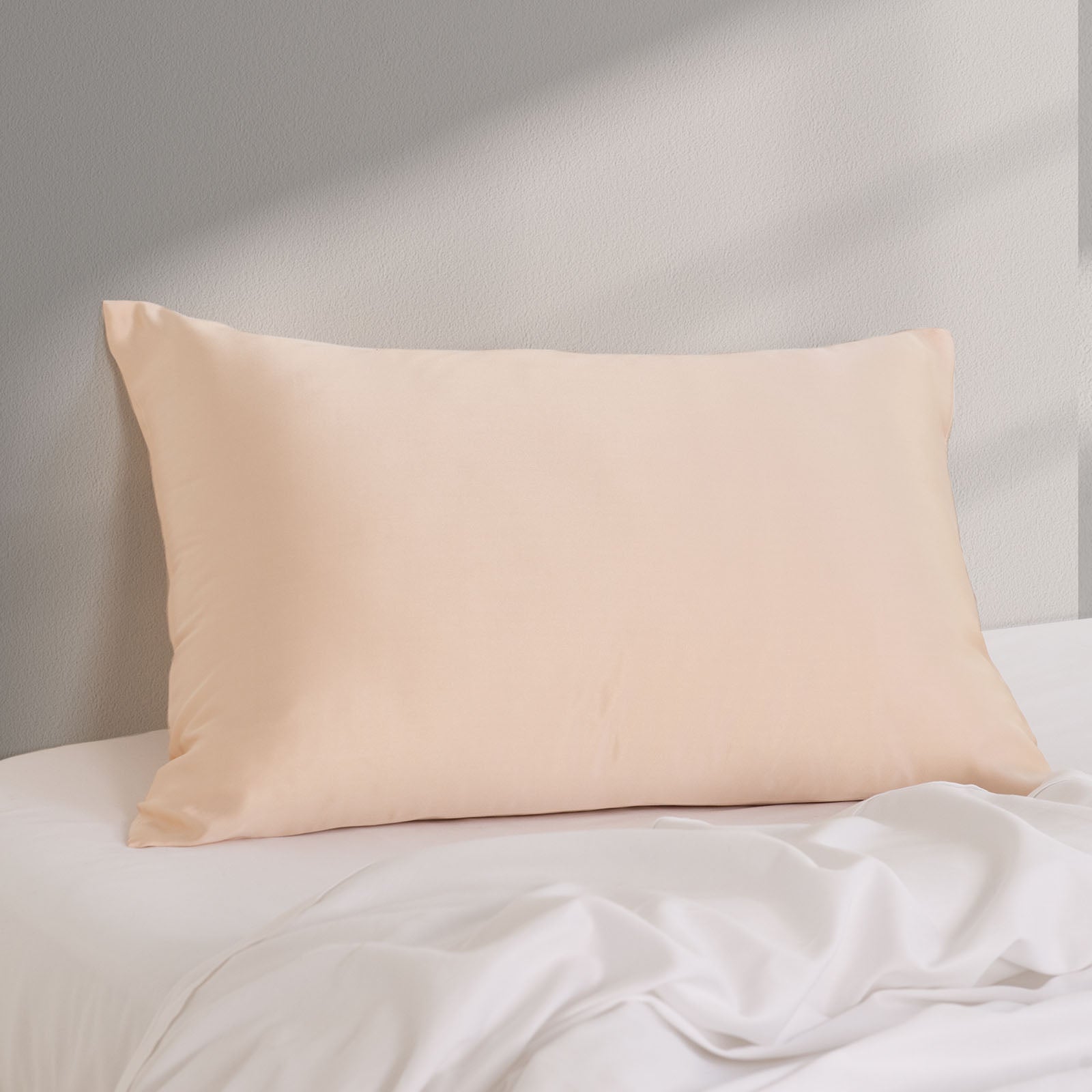 Pure Silk Pillow Case by Royal Comfort (Single Pack) - Champagne Pink