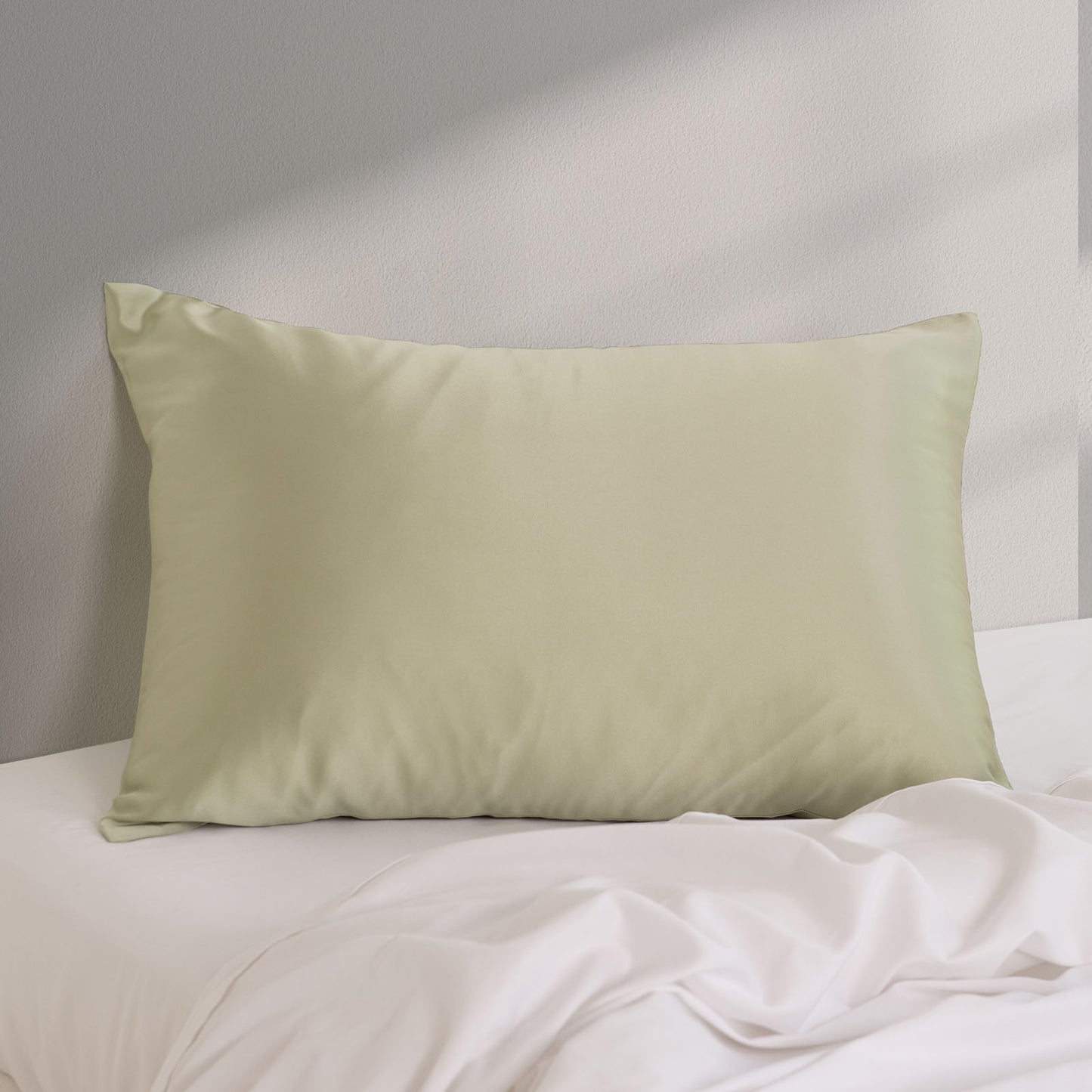 Pure Silk Pillow Case by Royal Comfort (Single Pack) - Sage